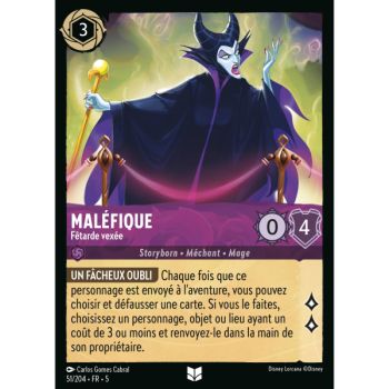 Item Maleficent - Vexed Party Girl - 51/204 - SSK - Sparkling Sky - Uncommon - French