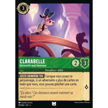 Item Clarabelle - Introverted but Happy - 90/204 - SSK - Sparkling Sky - Brilliant - Premium - French