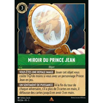 Item Prince John's Mirror - 98/204 - SSK - Shimmering Sky - Brilliant - Premium - French