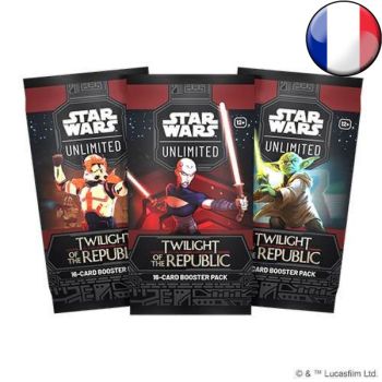 Star Wars Unlimited - Box of 24 Boosters - SW Unlimited: Twilight of the Republic - FR