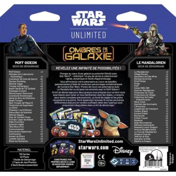 Star Wars Unlimited - Deck Starter Kit - SW Unlimited: Shadows of the Galaxy - FR