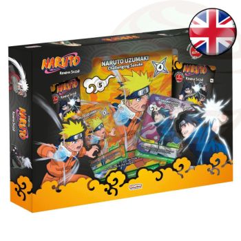 photo Starter Pack Box Set - Konoha Shido: Sasuke & Naruto - Naruto Mythos TCG - 1st Edition - EN