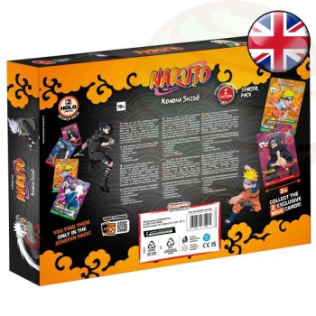 Starter Pack Box Set - Konoha Shido: Sasuke & Naruto - Naruto Mythos TCG - 1st Edition - EN