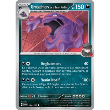 Item Grotadmorv of Team Rocket - Reverse 124/182 - Scarlet and Purple 10 Destined Rivalries