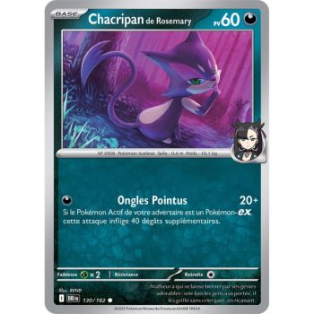 Item Chacripan of Rosemary - Reverse 130/182 - Scarlet and Violet 10 Destined Rivalries