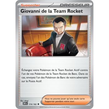 Item Team Rocket's Giovanni - Reverse 174/182 - Scarlet and Purple 10 Destined Rivalries