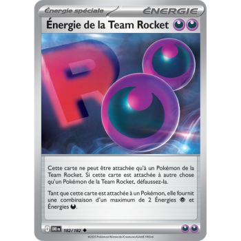 Item Team Rocket Energy - Reverse 182/182 - Scarlet and Purple 10 Destined Rivalries