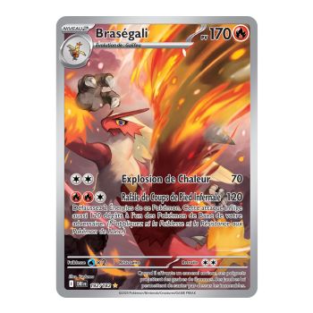 Blaziken - Rare Illustration 192/182 - Scarlet and Purple 10 Destined Rivalries