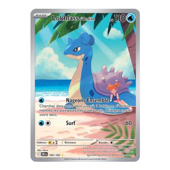 Undine's Lapras - Rare Illustration 194/182 - Scarlet and Violet 10 Destined Rivalries