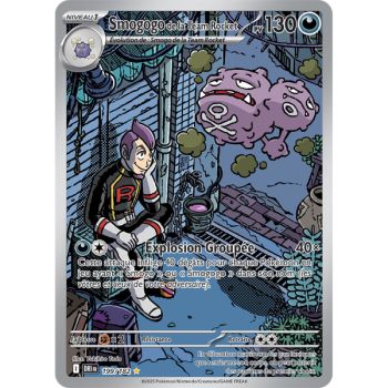 Item Team Rocket's Weezing - Rare Illustration 199/182 - Scarlet and Purple 10 Destined Rivalries