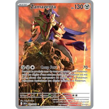 Item Zamazenta - Rare Illustration 201/182 - Scarlet and Purple 10 Destined Rivalries