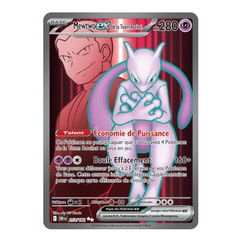 Team Rocket's Mewtwo EX - Ultra Rare 213/182 - Scarlet and Purple 10 Destiny Rivalries