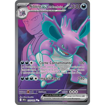 Item Team Rocket's Nidoking Ex - Ultra Rare 216/182 - Scarlet and Purple 10 Destined Rivalries