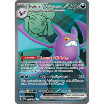 Item Team Rocket's Nostenfer Ex - Ultra Rare 217/182 - Scarlet and Purple 10 Destined Rivalries