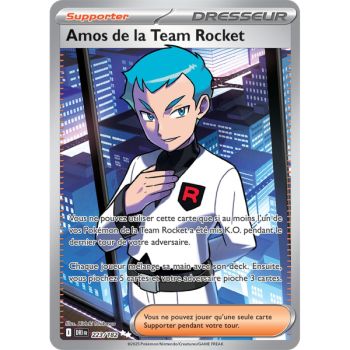 Item Team Rocket's Amos - Ultra Rare 223/182 - Scarlet and Purple 10 Destined Rivalries