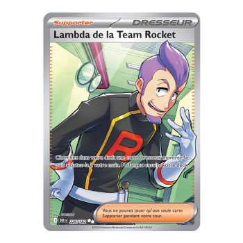 Team Rocket Lambda - Ultra Rare 226/182 - Scarlet and Purple 10 Destiny Rivalries