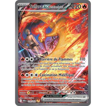 Item Team Rocket's Moltres Ex - Special Illustration Rare 229/182 - Scarlet and Purple 10 Destined Rivalries