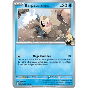 Item Cynthia's Barpau - Reverse 52/182 - Scarlet and Purple 10 Destined Rivalries