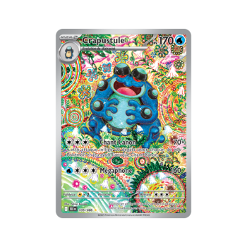 Item Crapustule - Rare Illustration 105/86 - Scarlet and Purple 10.5 Black Lightning