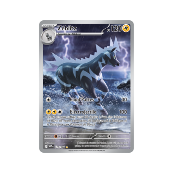 Item Zeblitz - Rare Illustration 115/86 - Scarlet and Violet 10.5 White Flame