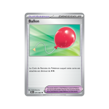 Item Balloon - Uncommon 79/86 - Scarlet and Purple 10.5 Black Lightning
