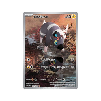 Item Zébibron - Rare Illustration 114/86 - Scarlet and Violet 10.5 White Flame