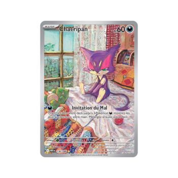 Item Chacripan - Rare Illustration 136/86 - Scarlet and Violet 10.5 White Flame