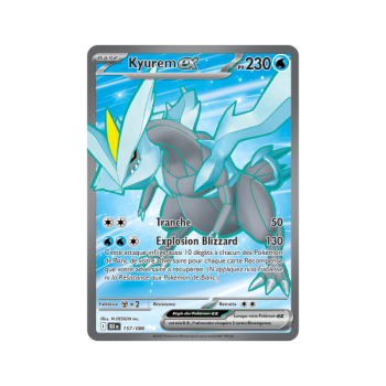 photo Kyurem-ex - Ultra Rare 157/86 - Scarlet and Purple 10.5 Black Lightning