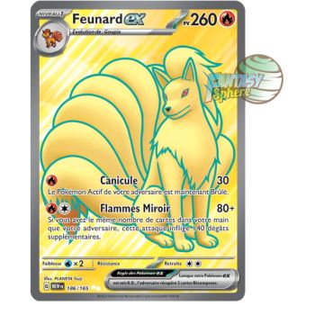 Item Ninetales EX - Ultra Rare 186/165 - Scarlet and Violet 151