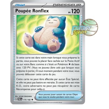 Item Snorlax Doll - Uncommon 175/182 - Scarlet and Violet Faille Paradox