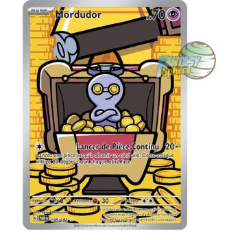 Item Mordudor - Rare Illustration 198/182 - Scarlet and Violet Rift Paradox