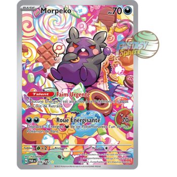 Item Morpeko - Rare Illustration 206/182 - Scarlet and Violet Faille Paradox