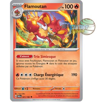 Item Flamoutan - Uncommon 21/182 - Scarlet and Violet Faille Paradox