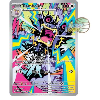 Item Ramboum - Rare Illustration 212/182 - Scarlet and Purple Faille Paradoxe