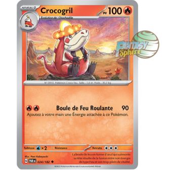 Item Crocogril - Uncommon 24/182 - Scarlet and Violet Paradox Rift