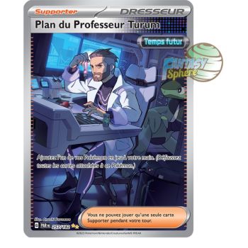 Item Plan of Professor Turum - Special Illustration Rare 257/182 - Scarlet and Violet Faille Paradox