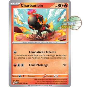Item Charbambin - Commune 26/182 - Scarlet and Violet Faille Paradox
