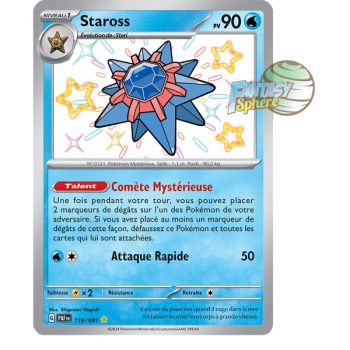 Item Staross - Shiny Rare 119/91 - Scarlet and Purple Destinies of Paldea