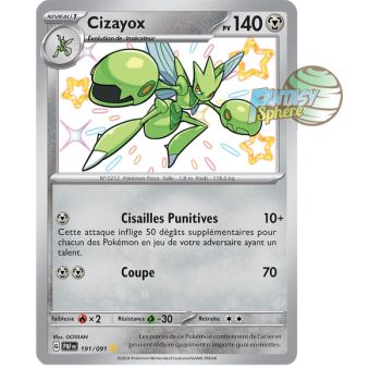 Item Cizayox - Shiny Rare 191/91 - Scarlet and Purple Paldea Destinies