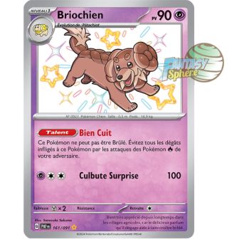 Item Briochien - Shiny Rare 161/91 - Scarlet and Purple Destinies of Paldea
