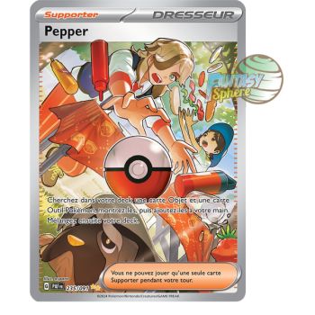 Item Pepper - Special Illustration Rare 235/91 - Scarlet and Violet Destinies of Paldea