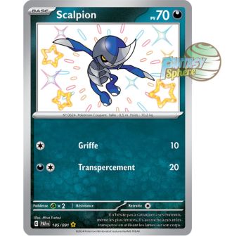 Item Scalpion - Shiny Rare 185/91 - Scarlet and Purple Destinies of Paldea