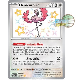 Item Flamewrap - Shiny Rare 211/91 - Scarlet and Purple Paldea Destinies