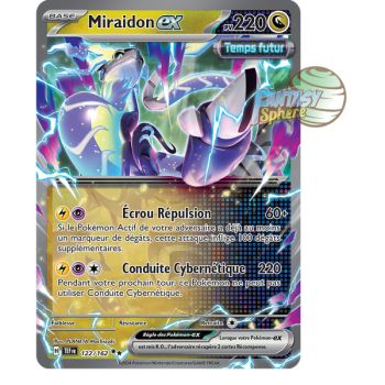 Item Miraidon EX - Double Rare 122/162 - Scarlet and Violet Temporal Forces