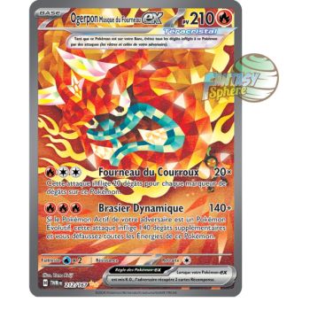 Item Ogerpon Masque du Fourneau-ex - Special Illustration Rare 212/167 - Scarlet and Violet Twilight Masquerade