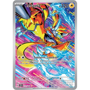 Item Zeraora - Rare Illustration 151/142 - Scarlet and Purple Star Crown
