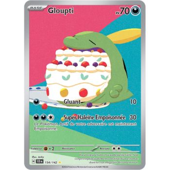Item Gloupti - Rare Illustration 154/142 - Scarlet and Violet Star Crown