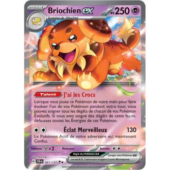 Item Briochien EX - Double Rare 67/142 - Scarlet and Violet Star Crown