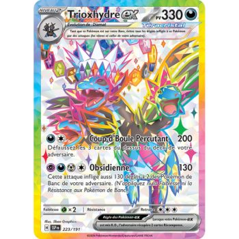 Item Trioxhydre-ex - Ultra Rare 223/191 - Scarlet and Purple Surging Spark