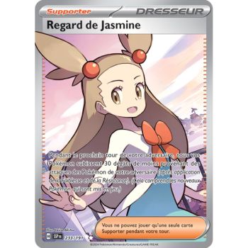 Item Jasmine's Gaze - Ultra Rare 233/191 - Scarlet and Purple Surging Spark